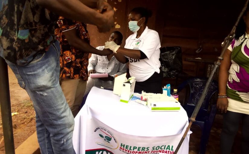 HIV Rapid Test In Community And Sensitization Outreach